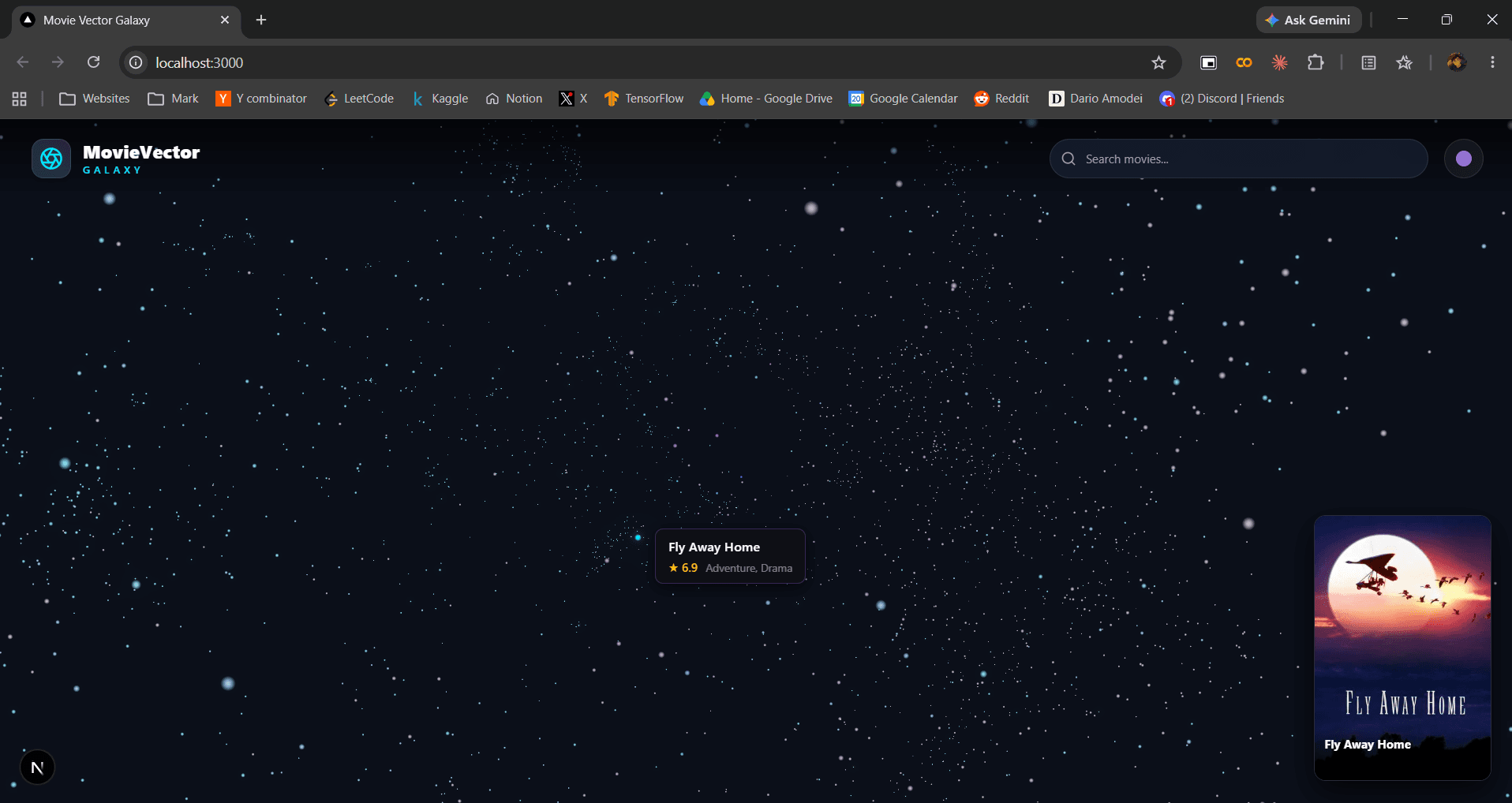 Movie Vector Galaxy